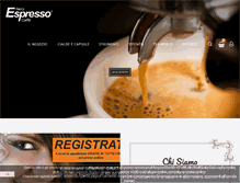 Tablet Screenshot of neroespresso.it
